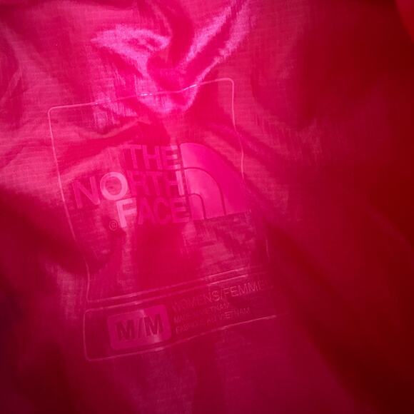 North Face Thermoball Puffer Vest Jacket Pink Womens Medium Quilted Outdoors Zip - Picture 9 of 10